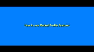 Intraday Market profile Scanner for Indaian market - NSE High beta scripts