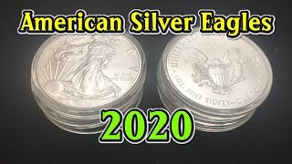 2020 American Silver Eagles (ASE) from Universal Coin \u0026 Bullion