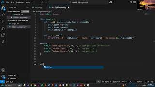 Python Programming - Module 4 Assignment - Coding a Hobby Manager - Spring 2025