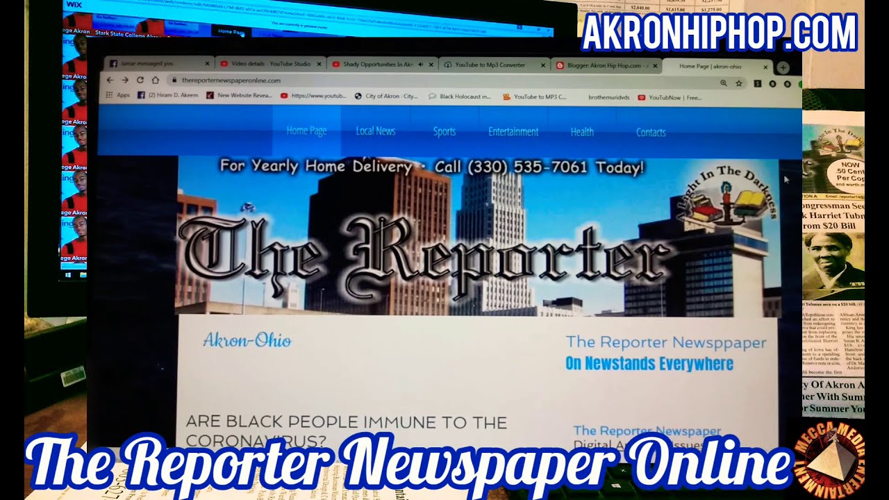 The Reporter Newspaper Online Review Youtube