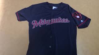 Jersey Review #17: Milwaukee Brewers 2016 4th of July Flex Base Authentic