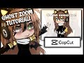 Ghost zoom tutorial! // CapCut // tutorial // #gacha #capcut