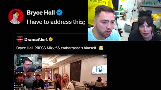 Bryce Hall addresses the Mizkif's incident