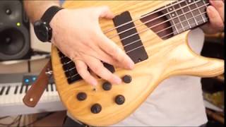 Modified Cort B5 with EMG TWX pickup - REVIEW