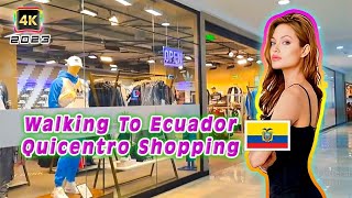 walking to quicentro shoping in Ecuador. 2023