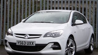 2014 Vauxhall Astra 1.6 16V Limited Edition 5dr In White