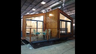 #modAlpine 1BHK Prefabricated Factory-Made Modular Home suitable for Farm Houses and Second Homes