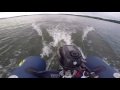 Suzuki 2.5hp Outboard Motor testing on Zodiac inflatable