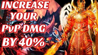 MIN/MAX YOUR PvP DMG \u0026 BE TOP KILLER - DIABLO IMMORTAL - CRUSADER - PvP