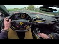 ferrari 812 novitec *9000rpm* f1 exhaust pov test drive