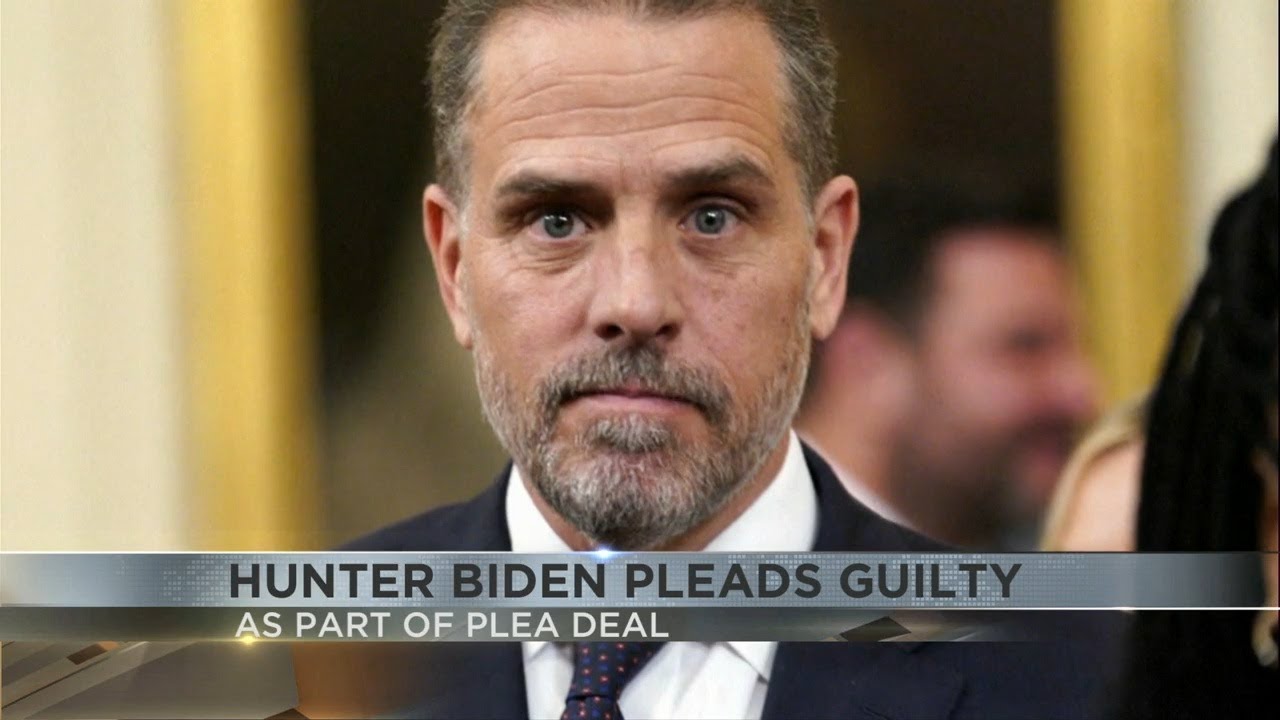 Hunter Biden Pleads Guilty - YouTube