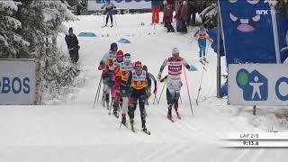 Cross Country World Cup 21-22 - Lillehammer, Relay, Women (Norwegian commentary)