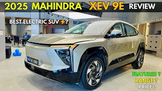 Mahindra XEV 9E 2025 Review - Fast and Feature Loaded ✅ The Best Electric SUV in India | Car Zone