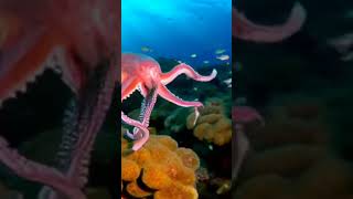 #explore#explore #Octopus swimming in water