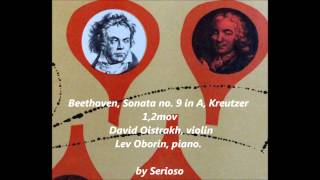 beethoven, Kreutzer, 1,2,mov, oistrakh