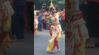 ඒ නංගා වගේම නැටුමත් හැඩයි!!! ❤️/ The traditional dance with beautiful costumes! ❤️