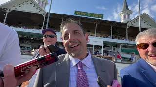 KY Oaks: Pletcher, Repole on runner-up Gambling Girl; Cox on The Alys Look (3rd), Wet Paint (4th)