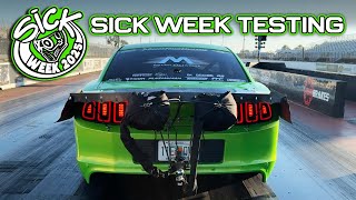 Snot Rocket Goes Sick Week Testing!