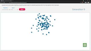 Natural selection | JavaScript project | genetic algorithm's visualization