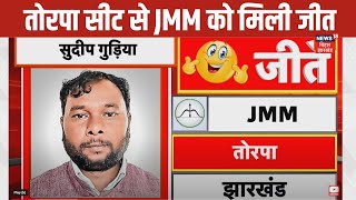 Jharkhand Election Result : तोरपा सीट से JMM को मिली जीत | Hemant Soren | Election Result | JMM