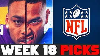 NFL WEEK 18 PICKS 2025