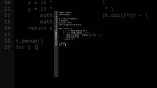 Heart by python turtle graphics tutorial#python #pythonprogramming #ccoding8443 #pythontutorial