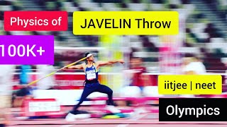 Physics of Javelin Throw is more than just Projectile Motion | Neeraj Chopra Olympic Gold & Physics