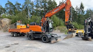 Köp Hjulgrävare Doosan  DX165W-5 med många redskap \u0026 vagn på Klaravik