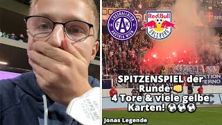 SPITZENSPIEL der Runde mit 4 Toren ⚽ | Austria Wien vs RB Salzburg | Stadion Vlog pt. 22 🤝