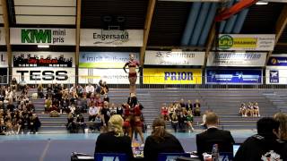 Viqueens SAVE - Eiker 2012 (Senior All Girl Group Stunt)