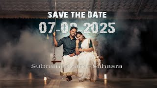 CINEMATIC | SAVE THE DATE | OF | SUBRAMANYAM + SAHASRA | BY |  @jackphotography-vizag