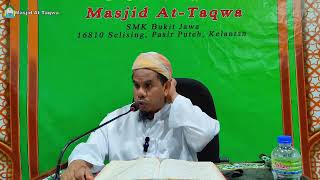 🔴LIVE KULIAH  MAGHRIB MASJID | MASJID AT-TAQWA/ ALFADHIL USTAZ ROSLI HUSSIN