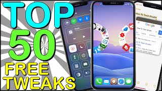 Top 50 NEW Cydia Tweaks FREE iOS 14 🔥 MUST HAVE FREE Tweaks ✅