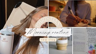 my 5am morning routine! | christian girl morning routine :)