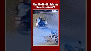 Salman Khan Attack News | On CCTV, Man On Bike Fires Shot Outside Salman Khan's Home In Mumbai