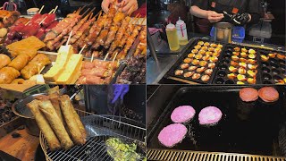 Tour of Zhongli Night Market in Taiwan | Amazing Food