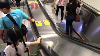 사람 잡는 미친 속도 ! 홍콩 에스컬레이터 ① ! World Fastest Hongkong Escalator !