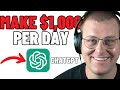 EASIEST Way to Make $1,000 Per Day With AI / Chat GPT (Even if You're a Beginner)