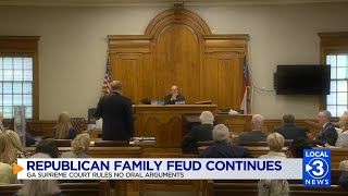 Georgia Supreme Court will not hear oral arguments in Catoosa County Republican fight