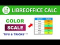 How to use Conditional Formatting with Color Scale in LibreOffice Calc 🔥🔥