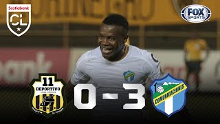 ¡VICTORIA CREMA Y CLASIFICACIÓN! Once Deportivo 0-3 Comunicaciones | CONCACAF League