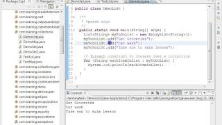 Java Collections Framework Tutorial - The List Interface