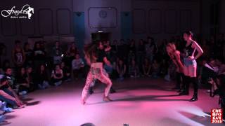 Siberian Dancehall Contest 2015 - Dancehall 2x2 - 1/8 final - Katya \u0026 Nastya vs. Ice Cream Crew