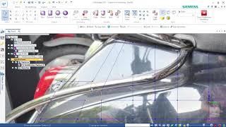 Solid Edge 2021 - Tutorial - How Create Vespa Body - Subdivision Modelling