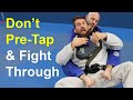 You're Tapping Out Too Early If a Higher Belt Does This To You in BJJ