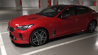 Kia Stinger 2021 3.3 366 koni mechanicznych 510nm remote start. Zdalne uruchamianie