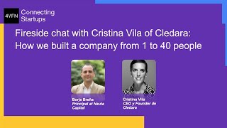 Fireside chat: How we built a company from 1 to 40 people | CaixaBank DayOne - 4YFN22