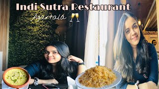 Indi Sutra 🥂 Restaurant Agartala | #fullreview #foodvlog #agartalavlog #trending #tripurablogger