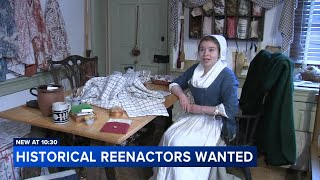 Philadelphia hosts auditions for historical reenactors, storytellers