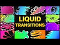 Gradient Liquid Transitions After Effects Templates